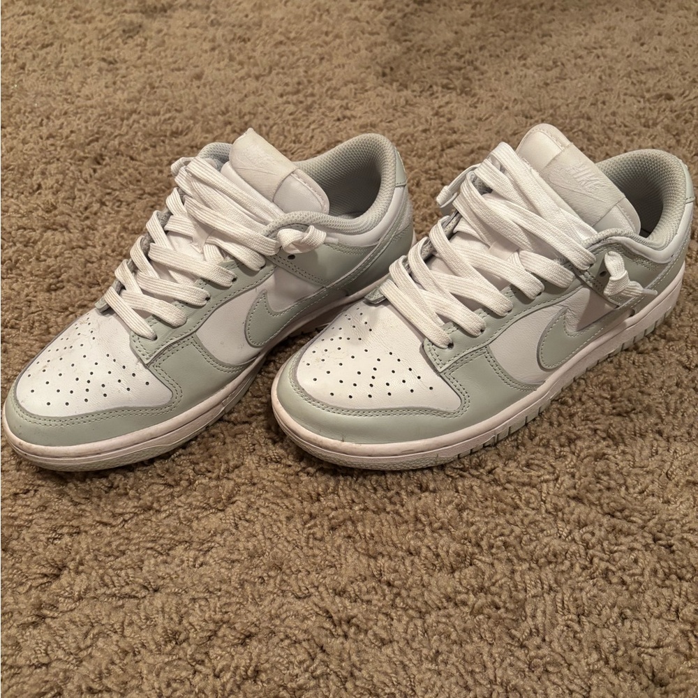 Nike Women’s Dunk Low’s. Grey, size 7.